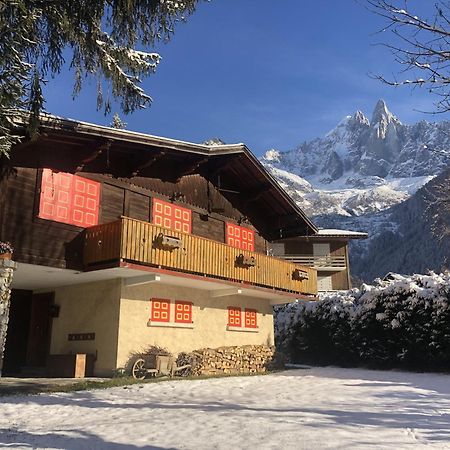 Chalet Baraka Vue Montblanc Chamonix Cameră foto