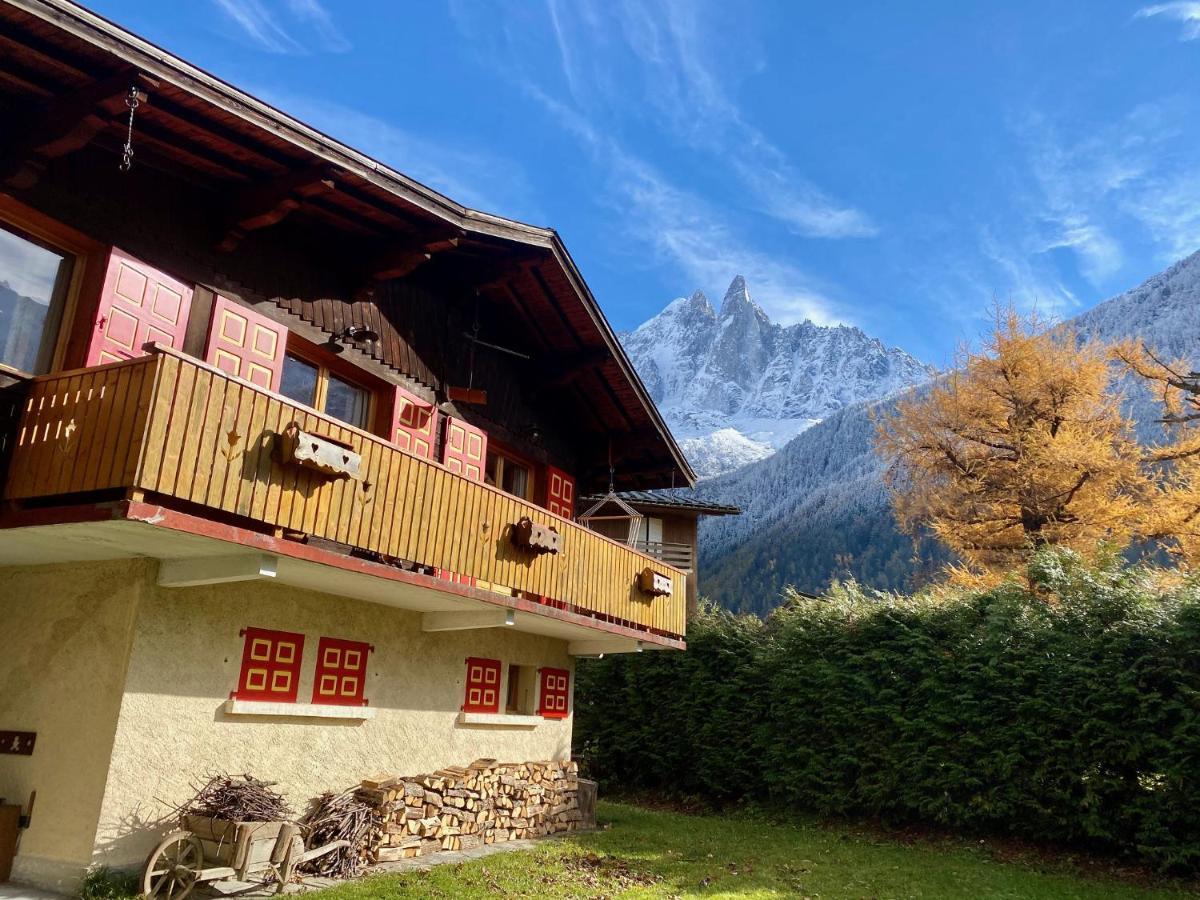 Chalet Baraka Vue Montblanc Chamonix Exterior foto