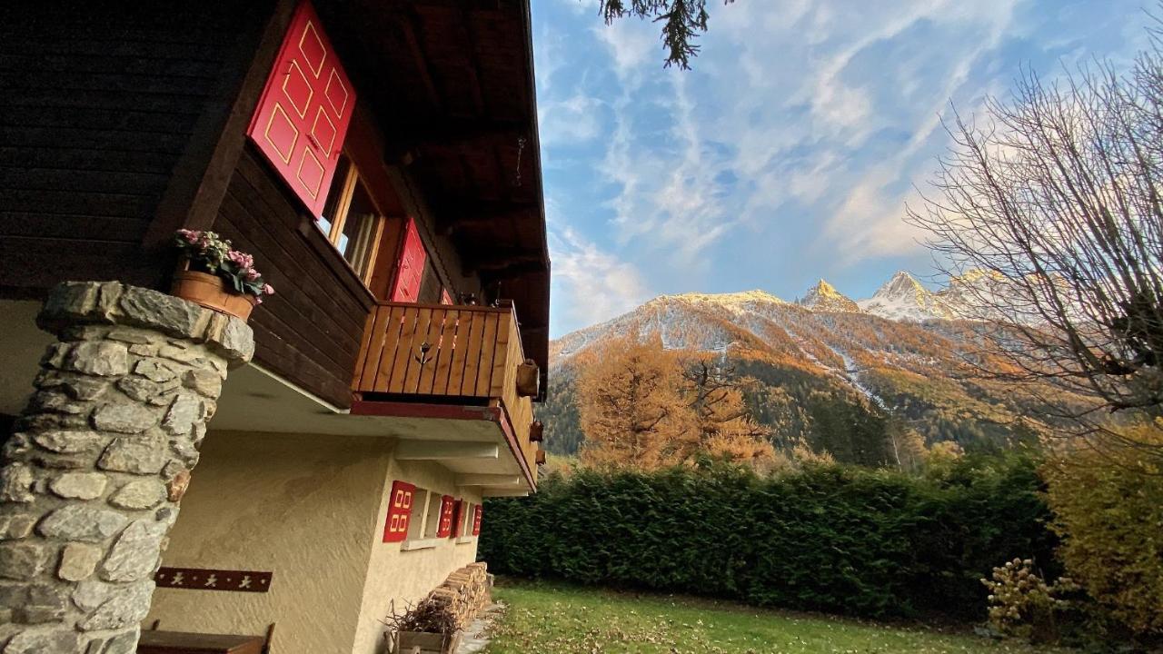 Chalet Baraka Vue Montblanc Chamonix Exterior foto