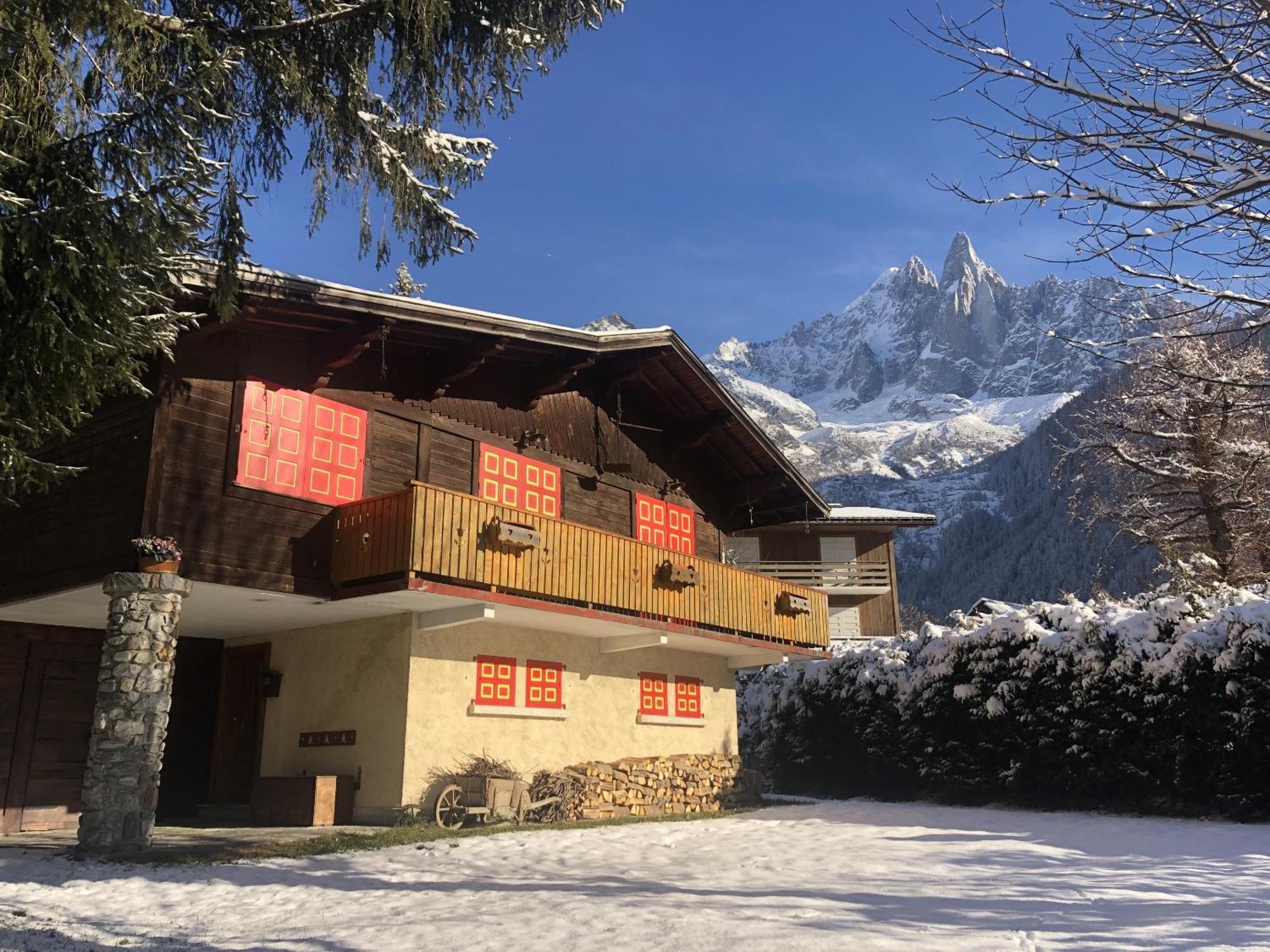 Chalet Baraka Vue Montblanc Chamonix Exterior foto